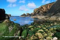 Loïc VAISSIERE rivages littoral littoraux paysages naturels rochers verts algues marees ciels calmes nuages bleus mers nord iles archipels lambaness shetland ecosse royaume unis 