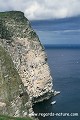 Loïc VAISSIERE rivages littoral littoraux paysages naturels nuages colonies oiseaux fous bassan voler falaises abruptes iles archipels mers nord shetland ecosse royaume unis 
