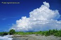 J-J. POIRAULT paysages littoral littoraux rivages mers plages graviers nuages blancs iles archipels bahia galapagos equateur amerique sud oceans pacifique 